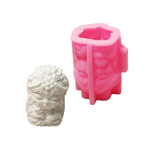 Kerzenformen Loulan Prinzessin Silikonformen Pflaster Gießen Ornament Zement Epoxidharz von Gissroys
