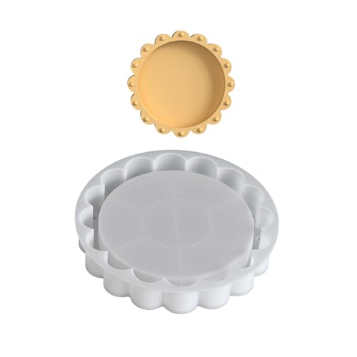 Künstlerisches Spitzen Design Silikonschmuckschale Schimmel Für Zubehör Aufbewahrungsbehälter Geschenk Geben Einzigartige Harzgussform Für Geschenke Künstlerisches Spitzen Design Silikonschmuckschale Schimmel Für Zubehör Aufbewahrungsbehälter Geschenk Geben Einzigartige Harzgussform Für Geschenke von Gissroys