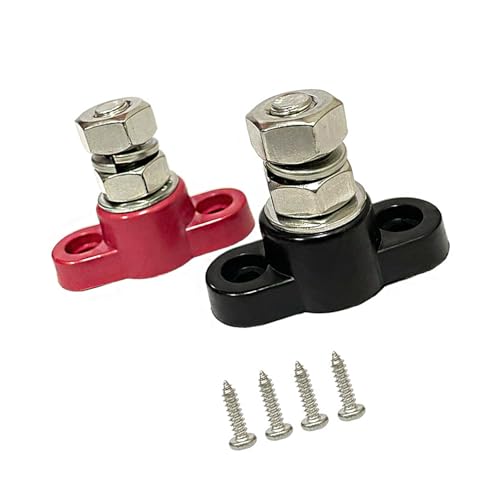 Leistungsverteilungsblock 48V 50A Elektrische Klemme Stifts 1/4 5/16 "3/8" Größe Batterie Postanschluss Block Batterie Stromvergehrung Post von Gissroys