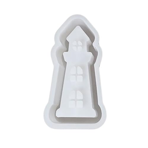 Lighthouse Silicon Kerzenständer Formen Für Kerzenstift Teelichthalter Gipsdekoration Epoxidharz Silikonformen Leuchtturmzement von Gissroys
