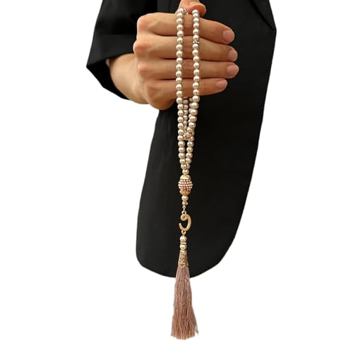 Misbaha Künstliche Gebetsperlen von Misbaha, 99 Perlen, für spirituelle Reflexion und kulturelle Veranstaltungen Misbaha Künstliche Gebetsperlen von Misbaha, 99 Perlen, für spirituelle Reflexion und kulturelle Veranstaltungen von Gissroys