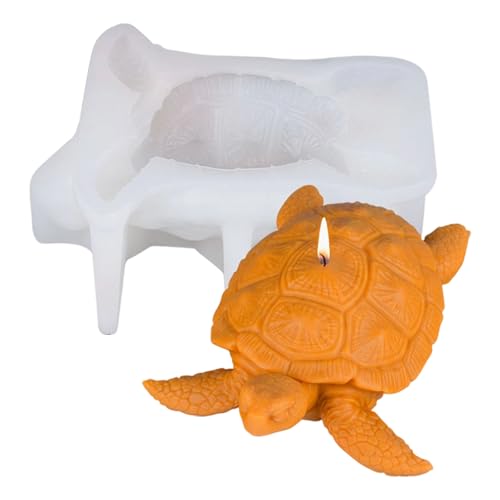 Schildkröte Figur Silikonkerzenformen Für Kerzenseife Epoxidharz Schildkröteform von Gissroys