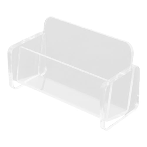 Schreibtisch Visitenkarte Inhaber Clear Acrylkartenhalter Business Stand Name Organisatoren Display Stand Für Bürokonferenzraum von Gissroys