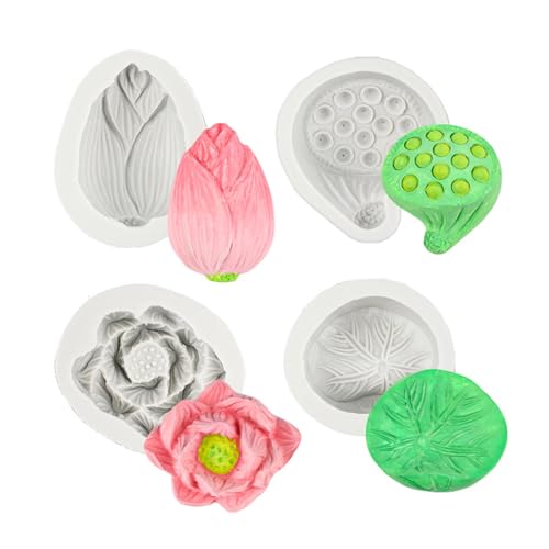 Silikon Blumenform Mit Detaillierter Textur Ideal Für Home Decoration Hochzeitstorte Seife Schimmelküchen Backzubehör Machen von Gissroys