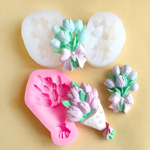 Silikonformen mit Blumenmotiv, für Epoxidharz, handgefertigte Seife, Schokolade, Kuchen, Süßigkeiten, Fondant Silikonformen mit Blumenmotiv, für Epoxidharz, handgefertigte Seife, Schokolade, Kuchen, Süßigkeiten, Fondant von Gissroys