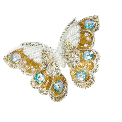 Sparkling Butterfly Design Mit Glitzernden Pailletten Dekoration Für Kleidungszubehör Und Bastelprojekte Butterfly Patches Perlen Sparkling Butterfly Design Mit Glitzernden Pailletten Dekoration Für Kleidungszubehör Und Bastelprojekte Butterfly Patches Perlen von Gissroys