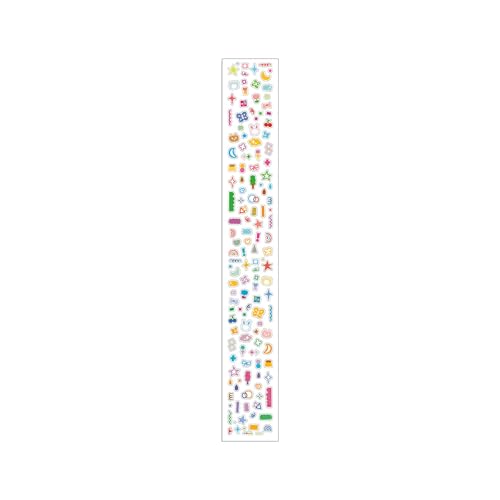 Star Decorative Sticker Tape Hand Account Pilz Aufkleber Journal Supplies Pilz Dekorativ von Gissroys