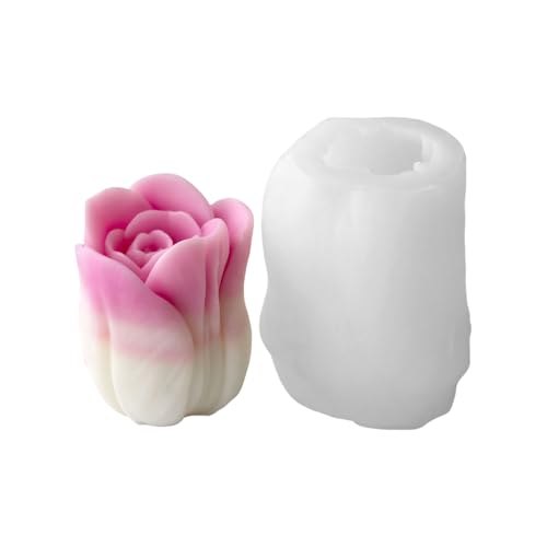 Tulips Kerzenformen Gussformen Blüten Silikonformen Epoxidharz Ornament Plasters Seifenblüten Kerzen Tulpen Silikonharz Machen Vorräte von Gissroys