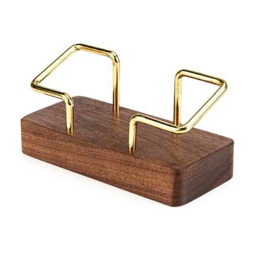 Visitenkartenhalter Name Karten Stand Organisatoren Metal Desktop Visitenkartenstand Für Home Office School Inhaber Metal Display Organizer von Gissroys