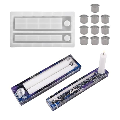 Wiederverwendbares Silikonform Für Zementwachsharz Handwerklich Abnehmbares Design Glatte Oberflächen Ideal Bastelgeschenke Aluminium Rahmen Silikonformen Handwerk von Gissroys