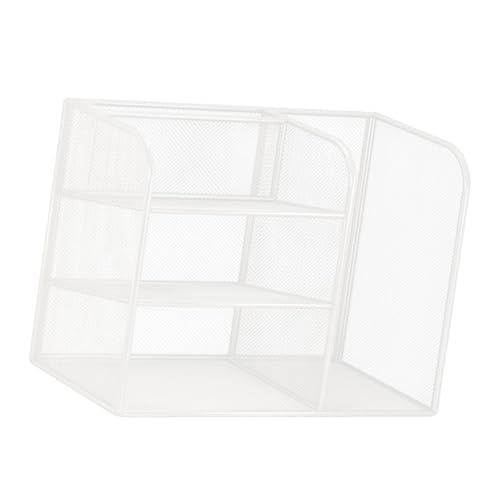 Gitohoni Aktenablage Schreibtisch Organizer mit Mehrfache Fächer Dokumentenhalter Briefablage Aus Robustem Eisenmaterial für Büro Home Office Arbeitsplatz, Weiß Gitohoni Aktenablage Schreibtisch Organizer mit Mehrfache Fächer Dokumentenhalter Briefablage Aus Robustem Eisenmaterial für Büro Home Office Arbeitsplatz, Weiß von Gitohoni