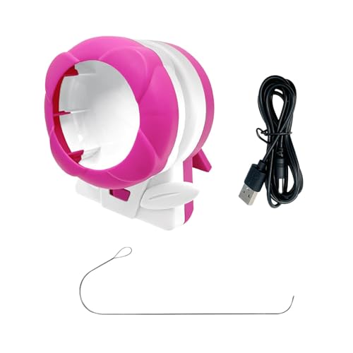 Gitohoni Elektrische Perlenmühle für Die Schmuckwerkstatt Perlenfädelgerät Und Automatischer Armbandhersteller Leiser Perlenspinner für Präzises Arbeiten für T, Rosa Gitohoni Elektrische Perlenmühle für Die Schmuckwerkstatt Perlenfädelgerät Und Automatischer Armbandhersteller Leiser Perlenspinner für Präzises Arbeiten für T, Rosa von Gitohoni