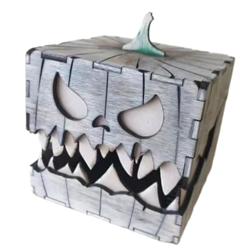 Gitohoni Holz Halloween Kürbis Box Candy Box für Thanksgiving Home Decor Gitohoni Holz Halloween Kürbis Box Candy Box für Thanksgiving Home Decor von Gitohoni