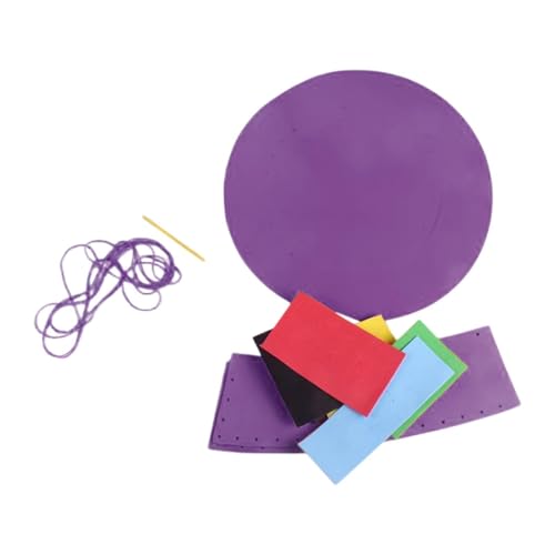 Gitohoni Hut-Bastelset für Kinder, DIY Zubehör für Kindergartenprojekte, Lila Gitohoni Hut-Bastelset für Kinder, DIY Zubehör für Kindergartenprojekte, Lila von Gitohoni