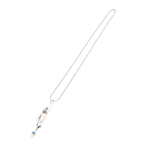 Gitohoni Mini Schere mit Schutzabdeckung, für Den Hals, Tragbar Und Praktisch für Nähprojekte, Weiß von Gitohoni