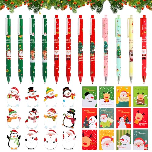 36 Stück Weihnachten Briefpapier Set, Gelschreiber Weihnachten, Sticky Notes Weihnachten und Weihnachten Notizblock, Stift Weihnachten für Schulbüro Familie Briefpapier Versorgung Geschenk für Kinder 36 Stück Weihnachten Briefpapier Set, Gelschreiber Weihnachten, Sticky Notes Weihnachten und Weihnachten Notizblock, Stift Weihnachten für Schulbüro Familie Briefpapier Versorgung Geschenk für Kinder von Giugio