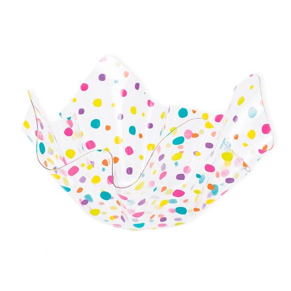 Deko-Schale, transparent bunt, 26 cm x 15,5 cm, 1 Stück Deko-Schale, transparent bunt, 26 cm x 15,5 cm, 1 Stück von Givi Italia
