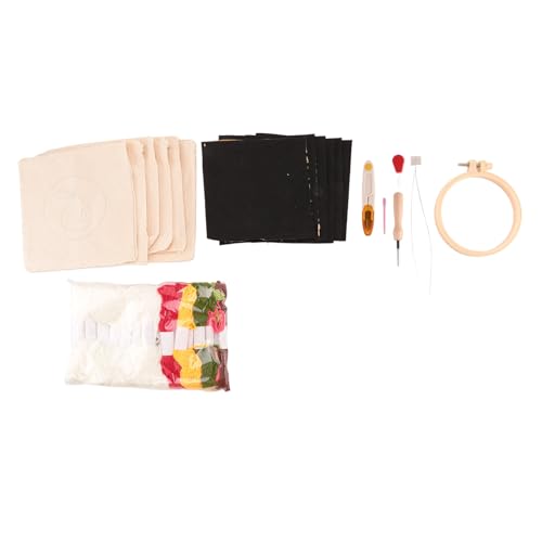 Giwnhvx 1 Set Stanznadel-Untersetzer-Set, 6 Muster, getuftetes Stanznadelwerkzeug für Erwachsene und Anfänger Giwnhvx 1 Set Stanznadel-Untersetzer-Set, 6 Muster, getuftetes Stanznadelwerkzeug für Erwachsene und Anfänger von Giwnhvx
