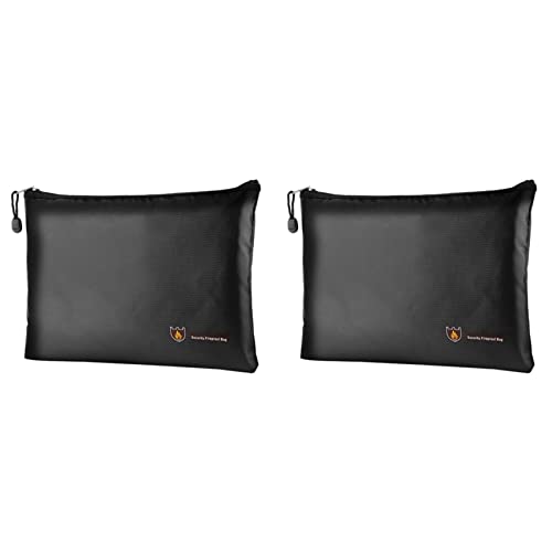 Giwnhvx 2 x tragbare, feuerfeste, wasserdichte Dokumentenumschläge, Aktenordner, Geldbeutel, feuerfeste Geldtasche, Lipo Safe Bag A Giwnhvx 2 x tragbare, feuerfeste, wasserdichte Dokumentenumschläge, Aktenordner, Geldbeutel, feuerfeste Geldtasche, Lipo Safe Bag A von Giwnhvx