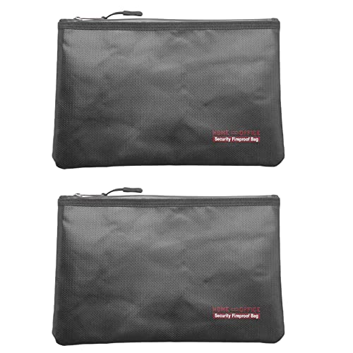 Giwnhvx 2 x tragbare, feuerfeste, wasserdichte Dokumentenumschläge, Aktenordner, Geldbeutel, feuerfeste Geldtasche, Lipo Safe Bag B Giwnhvx 2 x tragbare, feuerfeste, wasserdichte Dokumentenumschläge, Aktenordner, Geldbeutel, feuerfeste Geldtasche, Lipo Safe Bag B von Giwnhvx