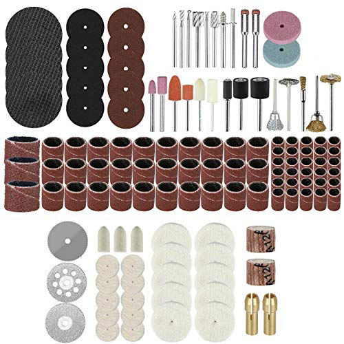 Giwnhvx 217-teiliges Bohrer-Werkzeug-Zubehör-Bit-Set, Polierset zum Schleifen Giwnhvx 217-teiliges Bohrer-Werkzeug-Zubehör-Bit-Set, Polierset zum Schleifen von Giwnhvx