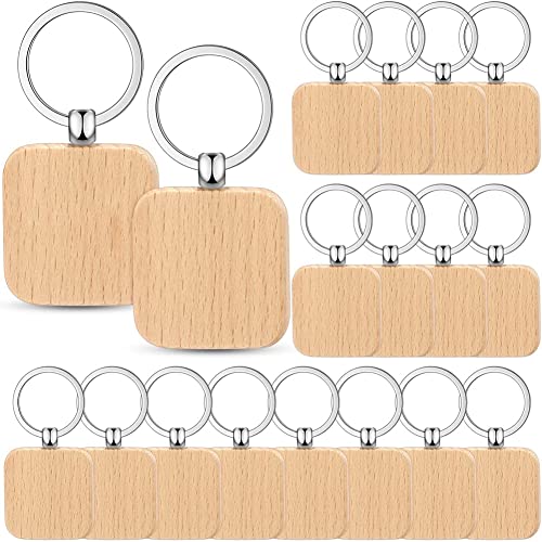 Giwnhvx 50 Stück Schlüsselanhänger aus Holz, blanko, geschnitzt, unlackiert, Holzschlüsselanhänger für DIY, Geschenk, Basteln, A Giwnhvx 50 Stück Schlüsselanhänger aus Holz, blanko, geschnitzt, unlackiert, Holzschlüsselanhänger für DIY, Geschenk, Basteln, A von Giwnhvx