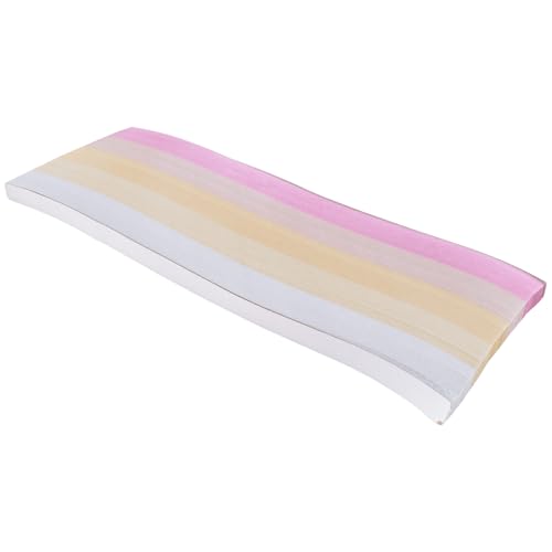 Giwnhvx 520 Blatt Glitzerpapier Faltpapier Sterne Papierstreifen Glückssterne Dekoration Faltpapier für Handkunst, Gelb Giwnhvx 520 Blatt Glitzerpapier Faltpapier Sterne Papierstreifen Glückssterne Dekoration Faltpapier für Handkunst, Gelb von Giwnhvx