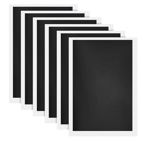 Giwnhvx 6 Stück Gravurmarkierpapier, Keramikpapier, Farbgravurpapier, geeignet für Glas, Metall, Keramik, DIY, Handwerk, Schwarz Giwnhvx 6 Stück Gravurmarkierpapier, Keramikpapier, Farbgravurpapier, geeignet für Glas, Metall, Keramik, DIY, Handwerk, Schwarz von Giwnhvx