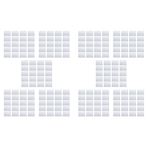Giwnhvx A5-Papierschieber, Reißverschluss, Weiß, transparent, 200 Stück von Giwnhvx