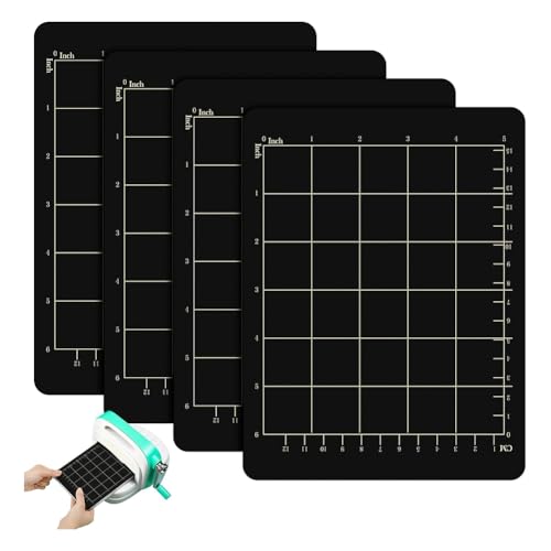 Giwnhvx Abstandshalter, 15 x 20 cm, magnetische Abstandshalter mit Kartengröße, Raster, Stanzmaschinen-Zubehör, schwarze Prägemaschine, Stanzkissen Giwnhvx Abstandshalter, 15 x 20 cm, magnetische Abstandshalter mit Kartengröße, Raster, Stanzmaschinen-Zubehör, schwarze Prägemaschine, Stanzkissen von Giwnhvx