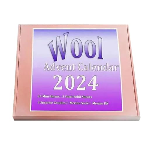 Giwnhvx Adventskalender Countdown Stricken Themenkalender 2024 Weihnachten Countdown Kalender Strickwolle Familie Interaktion Häkeln Giwnhvx Adventskalender Countdown Stricken Themenkalender 2024 Weihnachten Countdown Kalender Strickwolle Familie Interaktion Häkeln von Giwnhvx