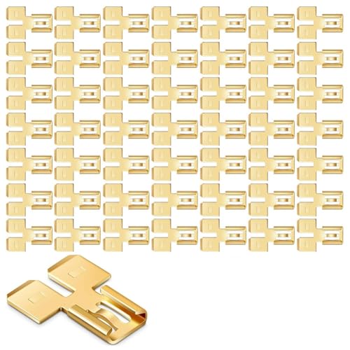 Giwnhvx Doppel-Gabelverbinder Piggyback 50 Stück Adapter für 2-Wege-Klemmen mit Schnelltrennung Doppelgabelstecker für Fahrzeuge von Giwnhvx
