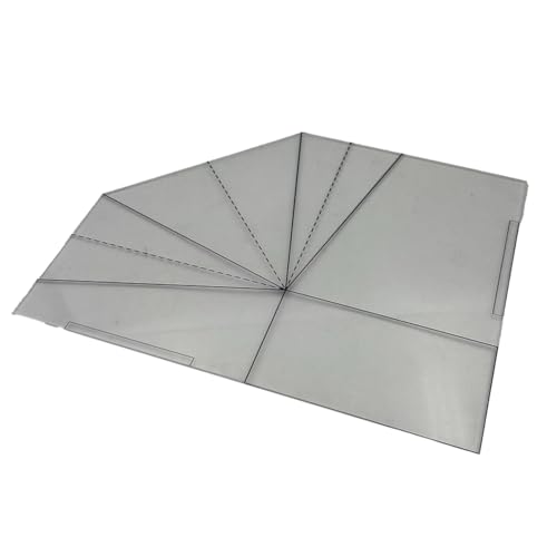 Giwnhvx Faltbarer Lebensmittelkorb Nähschablone Faltbarer Lebensmittelkorb Nählineal Bodenmatte Handtasche Lineal 25,4 cm Giwnhvx Faltbarer Lebensmittelkorb Nähschablone Faltbarer Lebensmittelkorb Nählineal Bodenmatte Handtasche Lineal 25,4 cm von Giwnhvx