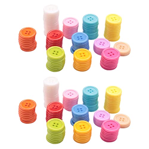 Giwnhvx Generic Nähknöpfe, zufällige Farbe, Set mit 200 Stück, für Kinder, DIY-Spielzeug, Kunststoff, zufällige Farbe, 20 mm Giwnhvx Generic Nähknöpfe, zufällige Farbe, Set mit 200 Stück, für Kinder, DIY-Spielzeug, Kunststoff, zufällige Farbe, 20 mm von Giwnhvx