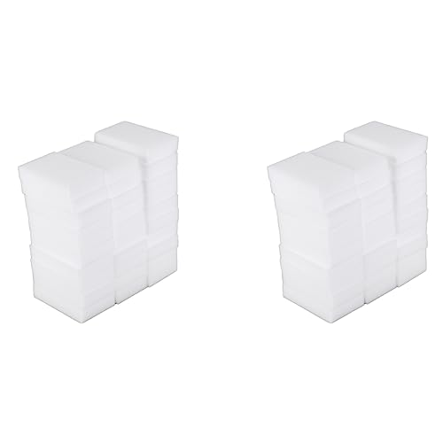 Giwnhvx Magischer Reinigungsschwamm, Radiergummi, Melamin-Reiniger, multifunktional, Weiß, 60 Stück Giwnhvx Magischer Reinigungsschwamm, Radiergummi, Melamin-Reiniger, multifunktional, Weiß, 60 Stück von Giwnhvx