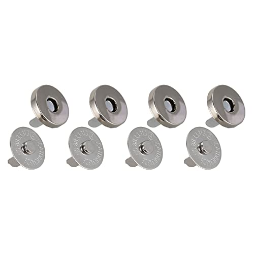 Giwnhvx Magnetknopf-Verschlüsse, 18 mm, ideal zum Nähen, Basteln, Geldbörsen, Taschen, Kleidung, Leder, 80 Sets Giwnhvx Magnetknopf-Verschlüsse, 18 mm, ideal zum Nähen, Basteln, Geldbörsen, Taschen, Kleidung, Leder, 80 Sets von Giwnhvx