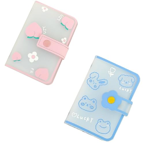 Giwnhvx Postkarten Aufbewahrungsmappe Album Mini Idol Kartenalbum Kartensammlung Buch Kartenaufbewahrung Schutzhülle Rosa + Blau Giwnhvx Postkarten Aufbewahrungsmappe Album Mini Idol Kartenalbum Kartensammlung Buch Kartenaufbewahrung Schutzhülle Rosa + Blau von Giwnhvx