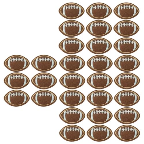 Giwnhvx Rugby-Aufnäher, zum Aufbügeln, Trucker-Hut-Patches für Kleidung, Rucksäcke, Hüte, 30 Stück Giwnhvx Rugby-Aufnäher, zum Aufbügeln, Trucker-Hut-Patches für Kleidung, Rucksäcke, Hüte, 30 Stück von Giwnhvx