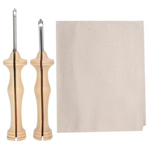 Giwnhvx Stickerei-Stanzstifte Set, Nähen Sticknadeln mit Holzgriff, für verschiedene Stoffe, perfekt für Anfänger Giwnhvx Stickerei-Stanzstifte Set, Nähen Sticknadeln mit Holzgriff, für verschiedene Stoffe, perfekt für Anfänger von Giwnhvx
