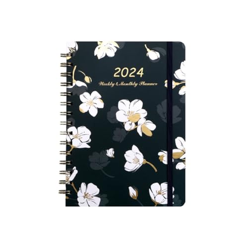 Giwnhvx Wochenplaner 2024, Monatsplaner 2024, Spiralbindung mit Tabs, Januar - Dezember 2024, 15,5 x 21,5 cm A Giwnhvx Wochenplaner 2024, Monatsplaner 2024, Spiralbindung mit Tabs, Januar - Dezember 2024, 15,5 x 21,5 cm A von Giwnhvx