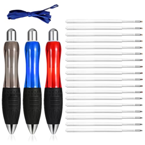 Gjinxi 21Stück Große Dicke Stifte Schreibhilfen Schwere Kugelschreiber Große Stifte Mit Breittem Griff Schreibutensilien Karpaltunnelstift Für Büro 3 Stifte 6 Schwarze Minen 6 Blaue Minen 6 Rote Minen Gjinxi 21Stück Große Dicke Stifte Schreibhilfen Schwere Kugelschreiber Große Stifte Mit Breittem Griff Schreibutensilien Karpaltunnelstift Für Büro 3 Stifte 6 Schwarze Minen 6 Blaue Minen 6 Rote Minen von Gjinxi