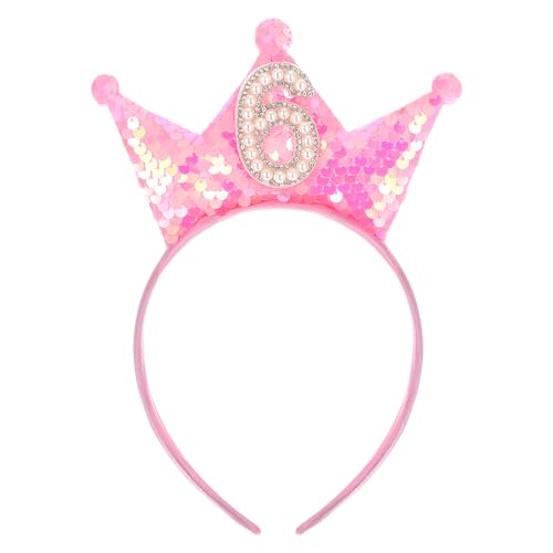 Gjinxi Geburtstagsdekorationen für Mädchen, Glitzer-Haarband für Mädchen, Prinzessinnenkronen für kleines Mädchen, 3. Geburtstag, Mädchen-Outfit, 3 Jahre altes Mädchen, Geburtstagskrone, Stirnband, Gjinxi Geburtstagsdekorationen für Mädchen, Glitzer-Haarband für Mädchen, Prinzessinnenkronen für kleines Mädchen, 3. Geburtstag, Mädchen-Outfit, 3 Jahre altes Mädchen, Geburtstagskrone, Stirnband, von Gjinxi
