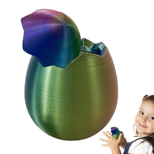GjnjfdF Große Ostereier, Eier Spielzeug | 3D-gedruckte Bunte Eier mit springendem Boden – -Mottoparty-Zubehör, Ferienhaus-Tischdekoration, kleine Eier für GjnjfdF Große Ostereier, Eier Spielzeug | 3D-gedruckte Bunte Eier mit springendem Boden – -Mottoparty-Zubehör, Ferienhaus-Tischdekoration, kleine Eier für von GjnjfdF