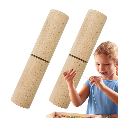 GjnjfdF Perlen Knoten Werkzeug - Holz-Silikon-Perlen Knotenwerkzeug | Multifunktionelles Schmuckbastelwerkzeug Für Lanyard-Design, Bastelkurse, Angelarmbänder Und Kreativprojekte GjnjfdF Perlen Knoten Werkzeug - Holz-Silikon-Perlen Knotenwerkzeug | Multifunktionelles Schmuckbastelwerkzeug Für Lanyard-Design, Bastelkurse, Angelarmbänder Und Kreativprojekte von GjnjfdF