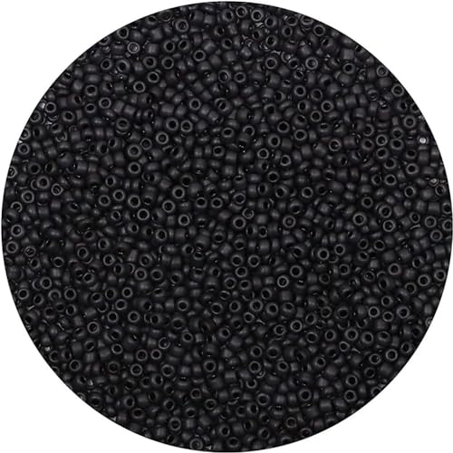 Glasperlen 4mm Perlen zum Auffädeln Schwarze Perlen 2000 Stücke Rocailles Perlen für Armbänder, Kleine Perlen Saatperlen 6/0 Kleine Perlen Pony Perlen für Freundschaftsarmband DIY Zubehör Glasperlen 4mm Perlen zum Auffädeln Schwarze Perlen 2000 Stücke Rocailles Perlen für Armbänder, Kleine Perlen Saatperlen 6/0 Kleine Perlen Pony Perlen für Freundschaftsarmband DIY Zubehör von Gkelaly