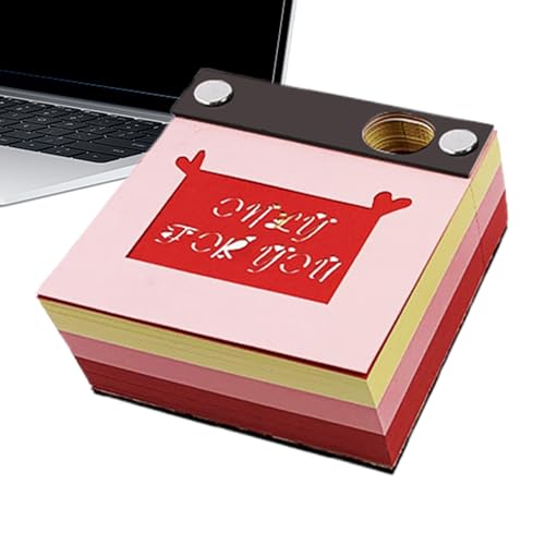 GkgWuxf 3D-Kalender | 3D Memo Kunstblock - Klassischer Planer Multifunktions-Notizblock Für Haushalt, Klassenzimmer Und Schreibtisch GkgWuxf 3D-Kalender | 3D Memo Kunstblock - Klassischer Planer Multifunktions-Notizblock Für Haushalt, Klassenzimmer Und Schreibtisch von GkgWuxf