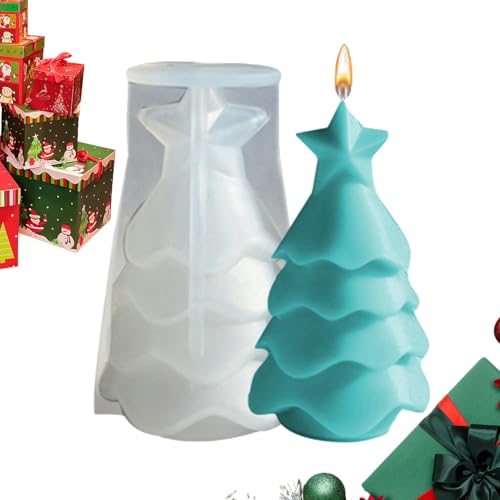 GkgWuxf Christmas Resin Formen | Baumförmige Silikonform Deko Für Zuhause - Einfache Entformung Für Gips Kerzen Seife Epoxidharz Seifen Heimdekoration GkgWuxf Christmas Resin Formen | Baumförmige Silikonform Deko Für Zuhause - Einfache Entformung Für Gips Kerzen Seife Epoxidharz Seifen Heimdekoration von GkgWuxf