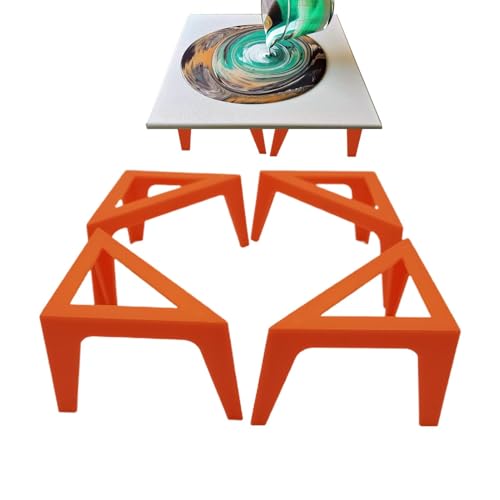 Gkumgwo Malständer | 4 Stück Farbständer | Desktop-Zeichenbrettständer | Leinwandständer zum Farbgießen | Dreieckige Leinwand Farbständer für Kinder und Anfänger Gkumgwo Malständer | 4 Stück Farbständer | Desktop-Zeichenbrettständer | Leinwandständer zum Farbgießen | Dreieckige Leinwand Farbständer für Kinder und Anfänger von Gkumgwo