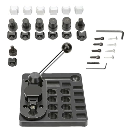 Gkumgwo Ringbiegewerkzeug - Ringpresse | Verstellbarer Metallstrecker & Ringgrößenanpasser Zubehör für Silberschmieden Drahtwickeln Perlenschmuck Schmuckherstellung und Armbandverarbeitung Gkumgwo Ringbiegewerkzeug - Ringpresse | Verstellbarer Metallstrecker & Ringgrößenanpasser Zubehör für Silberschmieden Drahtwickeln Perlenschmuck Schmuckherstellung und Armbandverarbeitung von Gkumgwo