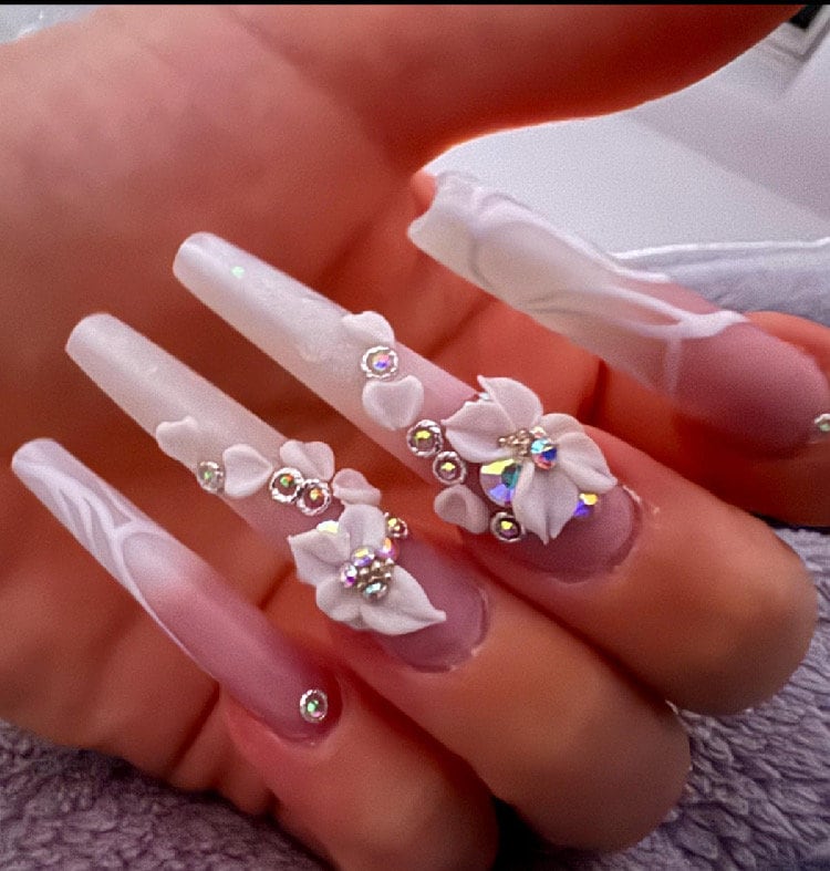 Winter-Liebesgeschichte von Glamnailart